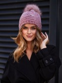 Dark pink women\'s winter hat C10 - Online store - Boutique